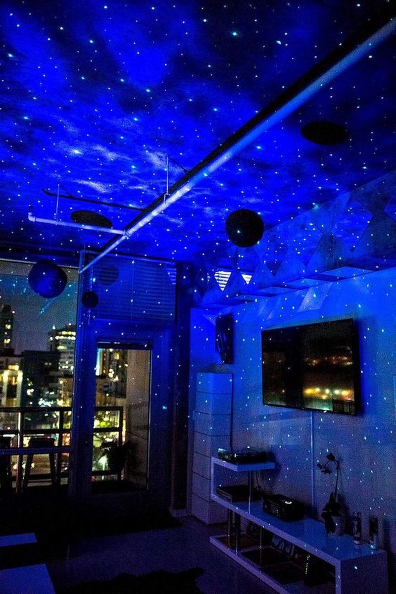 Originele Yurda Sterren Projector – Creëer Uw Eigen Magische Sterrenhemel 🌌 | Sfeerverlichting voor Slaapkamer & Kinderen! YURDA