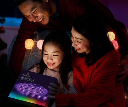 Yurda LED Strip 10 Meter – Kleurrijke LED Verlichting met Afstandsbediening | Perfect voor Slaapkamer, Gaming Setup & Feestjes! YURDA